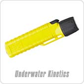 Underwater Kinetics Flashlights