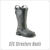 STC Leather Structure Firefighting Boots